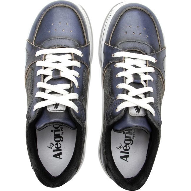 Alegria Women&#39;s Alyster Sneaker Blue Black ALY-6385