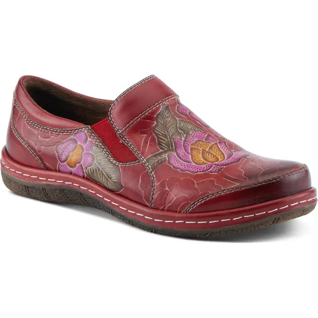 L'Artiste Women's Annawan Shoe Red Multi