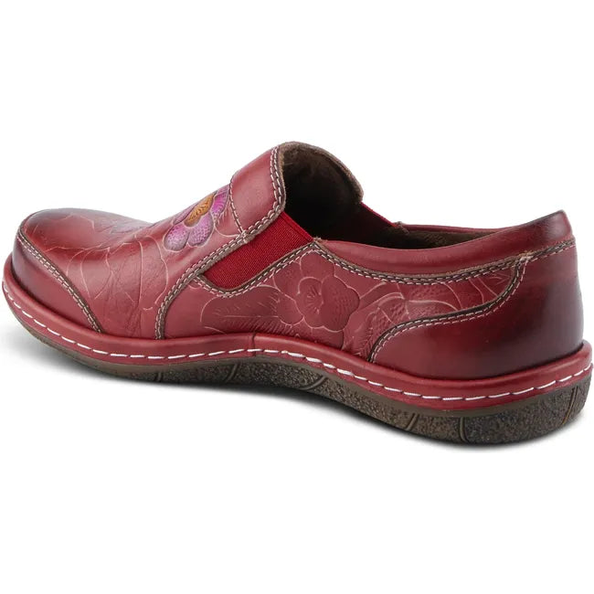 L'Artiste Women's Annawan Shoe Red Multi