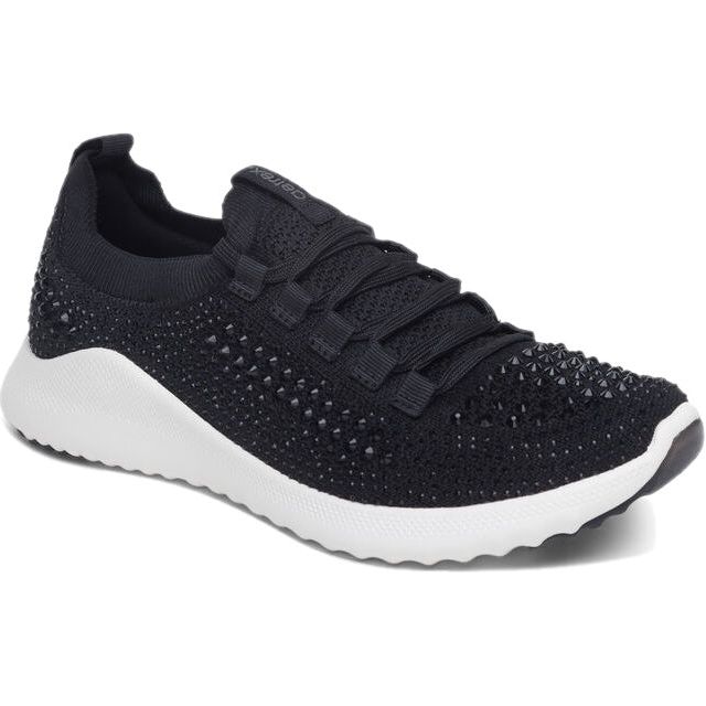 Aetrex Women's Carly Sneaker Black AS250W