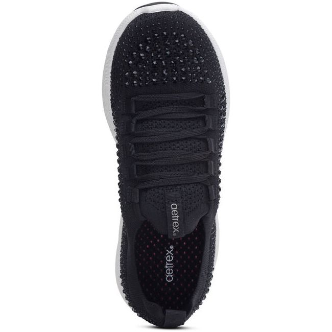 Aetrex Women's Carly Sneaker Black AS250W