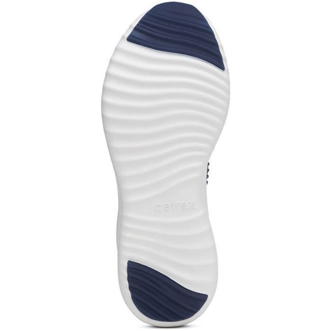 Aetrex Women's Carly Sneaker Navy Sparkle AS255W
