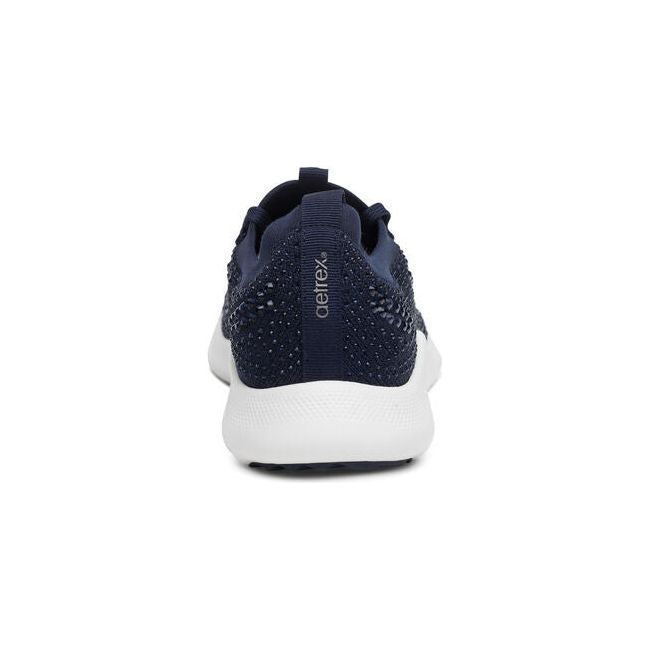 Aetrex Women's Carly Sneaker Navy Sparkle AS255W