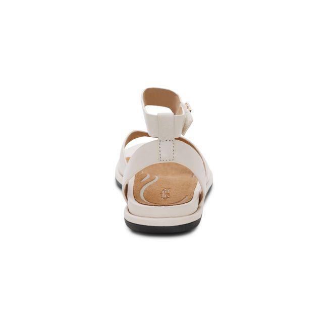 Rear heel view of Aetrex Women&