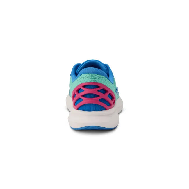 Heel of Kizik Little Kids Athens 2 Sneaker in multicolor with easy HandsFree Step-In heel