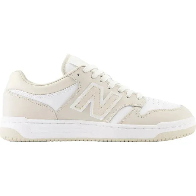 New Balance Unisex 480 Lifestyle Shoe Timberwolf/White BB480LBB