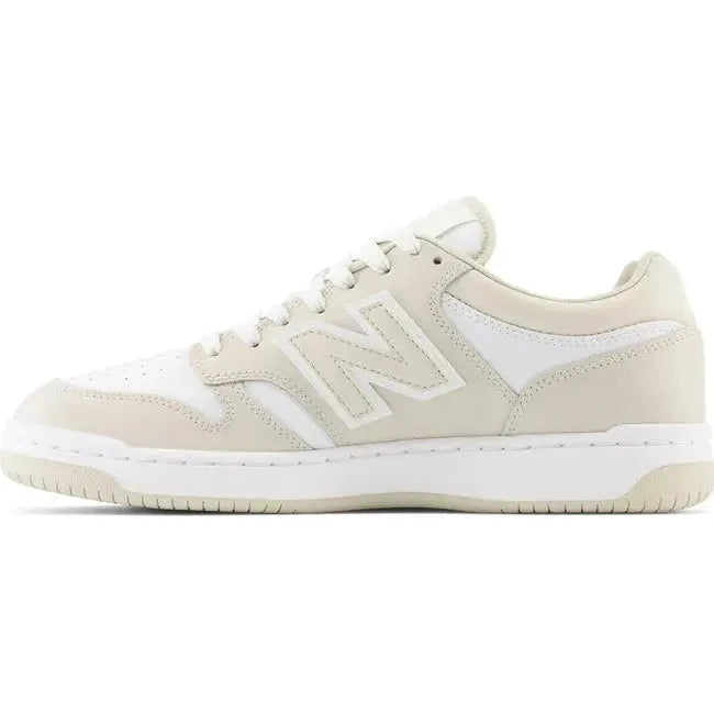 New Balance Unisex 480 Lifestyle Shoe Timberwolf/White BB480LBB