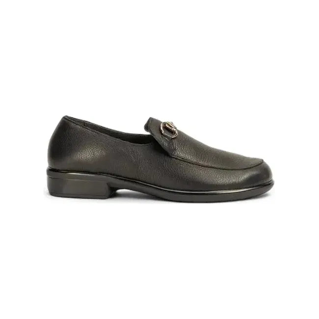 Naot Women's Bentu Loafer Soft Black Leather 26079-BA6