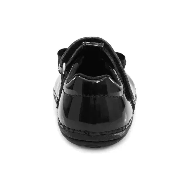 Stride Rite Kids' Janna Mary Jane Shoe Black Patent BG023503