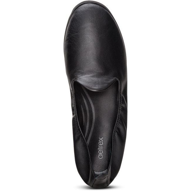 Aetrex Women's Liz Loafer Black BW500W