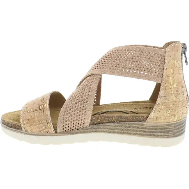 Biza Women's Bree Sandal Cork Gold