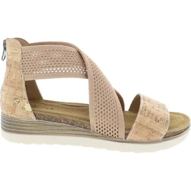 Biza Women's Bree Sandal Cork Gold