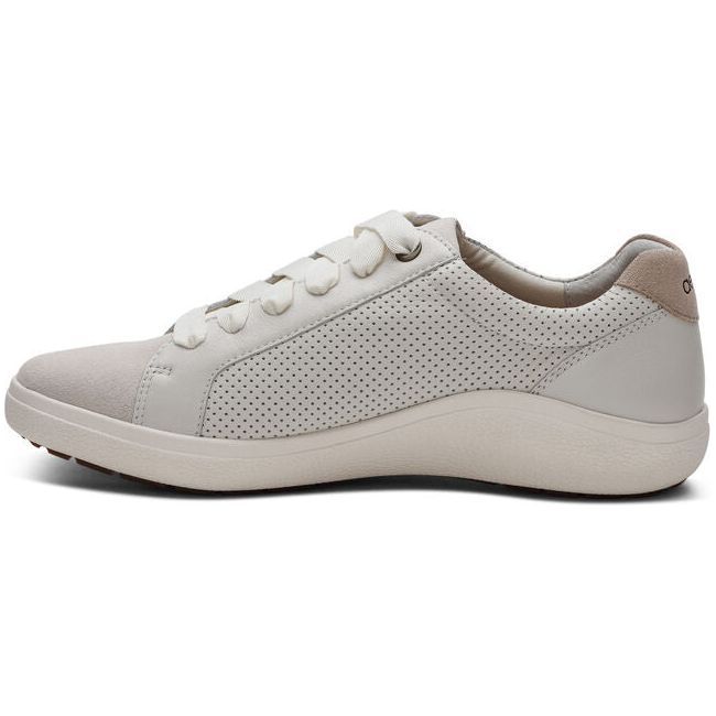 Aetrex Women's Courtney Sneaker Chalk CA101W