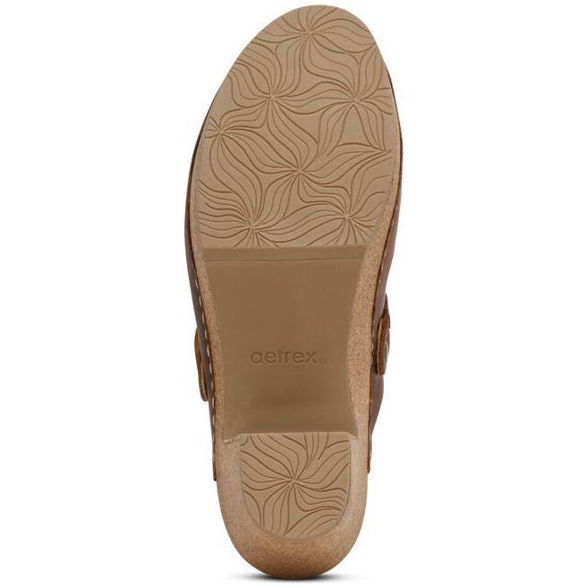 Aetrex Women's Corey Clog Brown CC108W