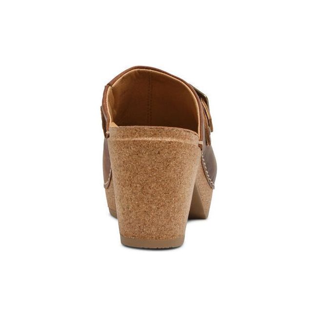 Aetrex Women's Corey Clog Brown CC108W