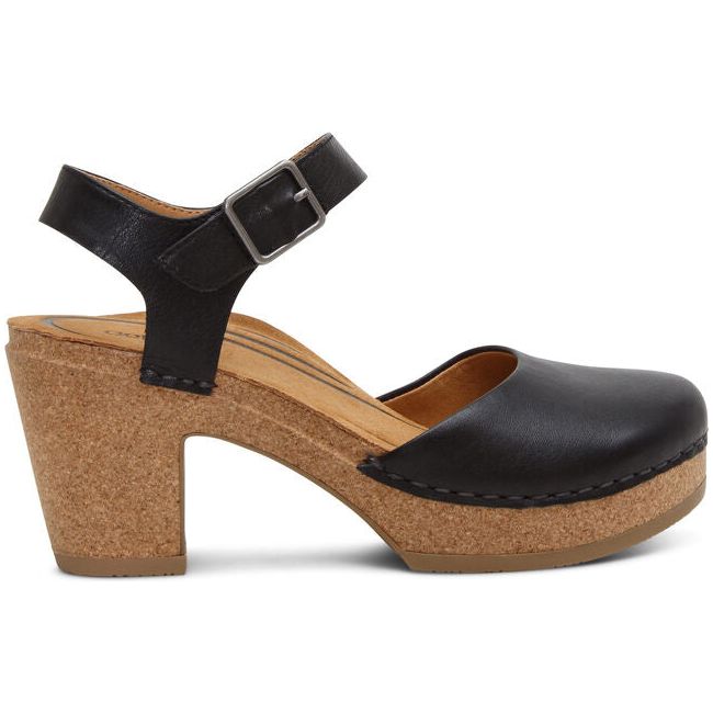 Aetrex Women's Finley Closed Toe Heel Black CC200W