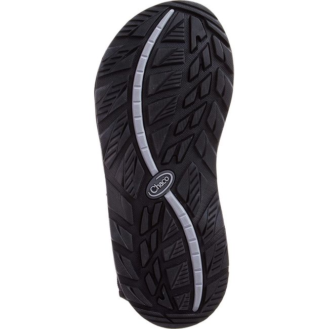 Sole of Women&#39;s Chaco Z/1 Classic Vegan Sandal in Split Gray and black