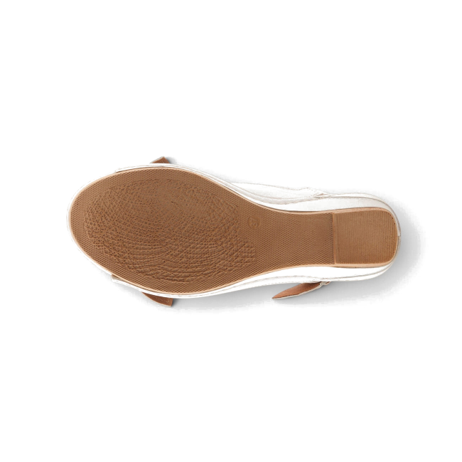 Sole of white leather Spring Step Women&