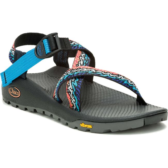 Front angled view of Women's Chaco Z/1 Rapid Pro Classic Sandal in Eddy Aqua