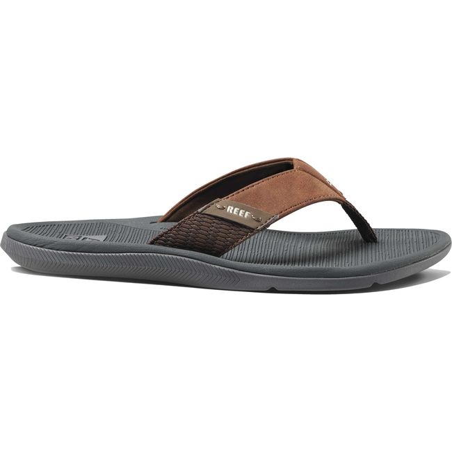 REEF Men's Santa Ana Flip Flop Grey/Tan CI5835