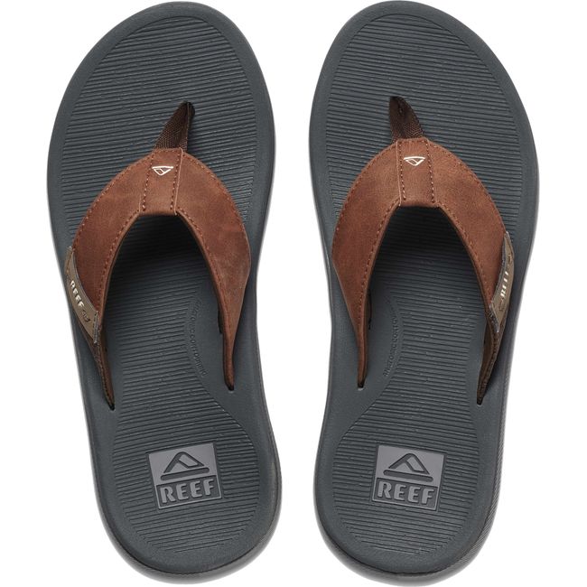 REEF Men's Santa Ana Flip Flop Grey/Tan CI5835