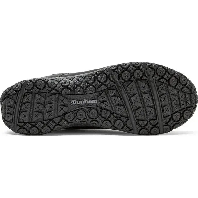 Dunham Men&#39;s Cloud Plus Waterproof Trekker Hiking Shoe Grey Nubuck/Black CI6852