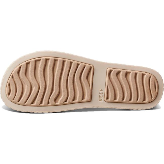 Sole of Women's Reef Water Vista Sandal in vintage oasis beige