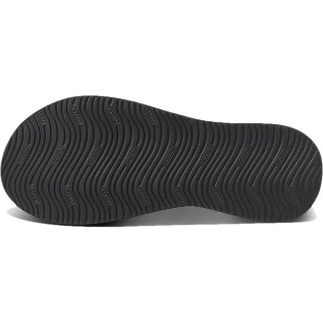 Sole of Men's Reef Cushion Phantom 2.0 Flip Flop in shadded grey