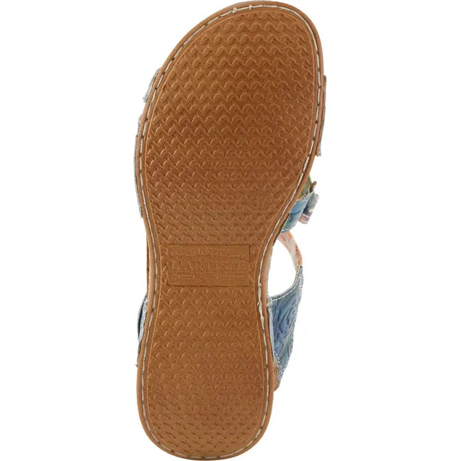 L'Artiste Women's Collette Sandal Blue Multi