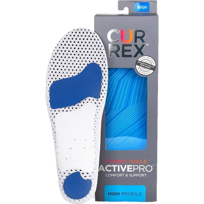 Currex Unisex Activepro Insole High Profile Blue 2901-23