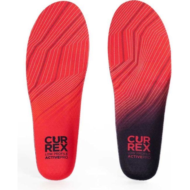 Currex Unisex Activepro Insole Low Profile Red 2903-23