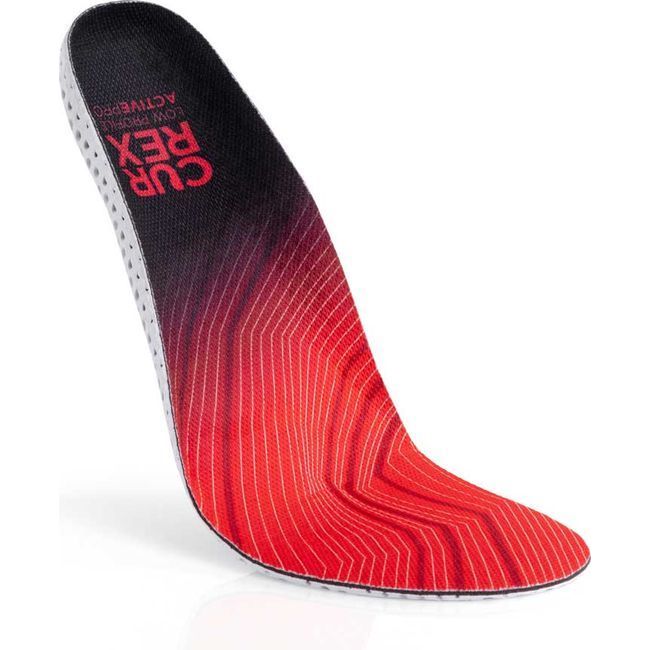 Currex Unisex Activepro Insole Low Profile Red 2903-23