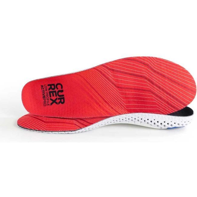Currex Unisex Activepro Insole Low Profile Red 2903-23