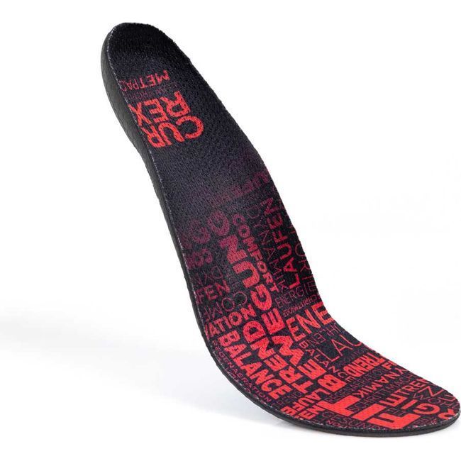 Currex Unisex Metpad Insole Low Profile Red 2913-23