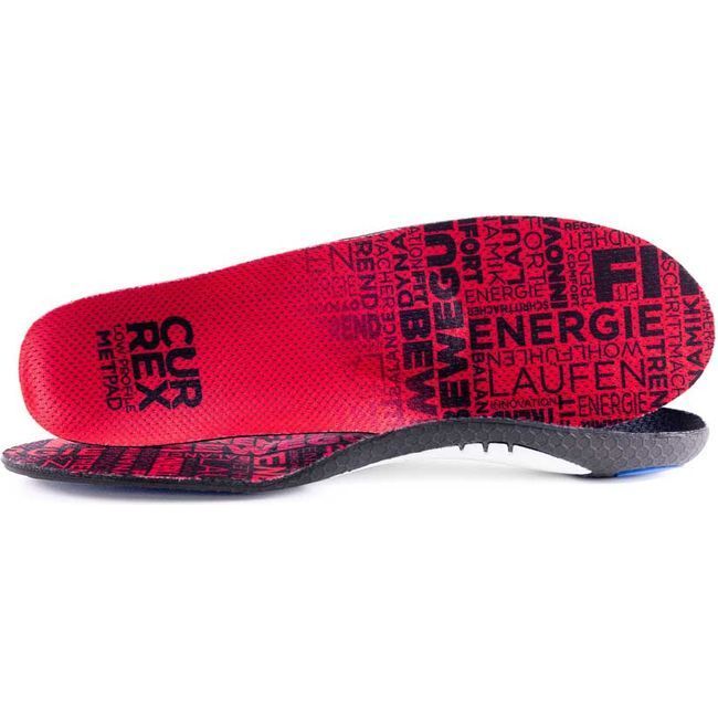 Currex Unisex Metpad Insole Low Profile Red 2913-23