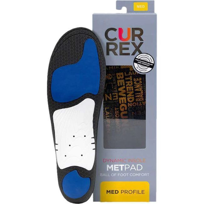 Currex Unisex Metpad Insole Medium Profile 2912-23