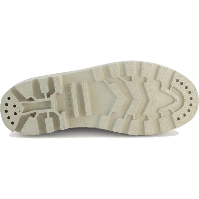 Sole Naot Women's Canoe Boot in almond suede upper with off white outsole