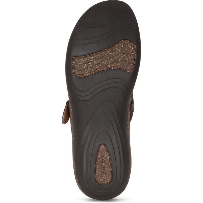 Aetrex Women's Libby Clog Brown DM202