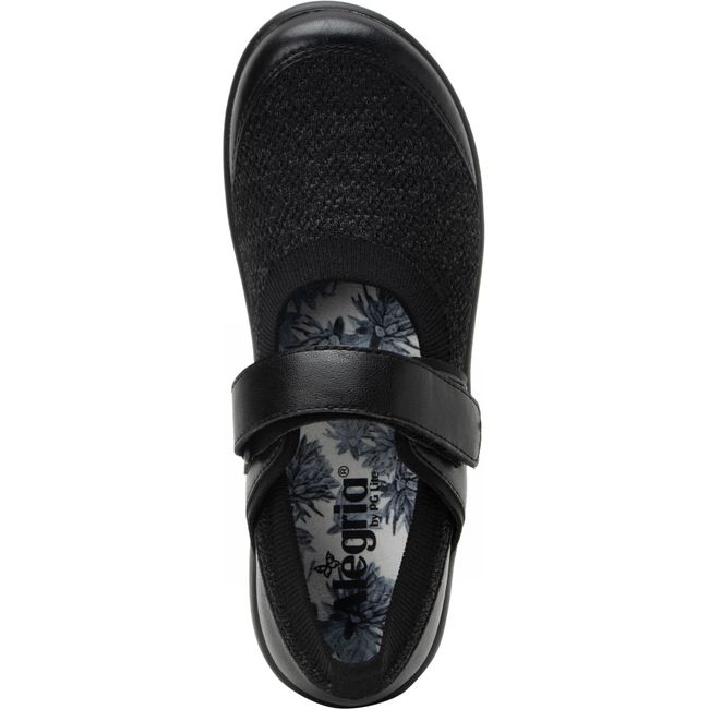 Alegria Women's Dinamo Mary Jane Shoe Black Multi DMO-5006