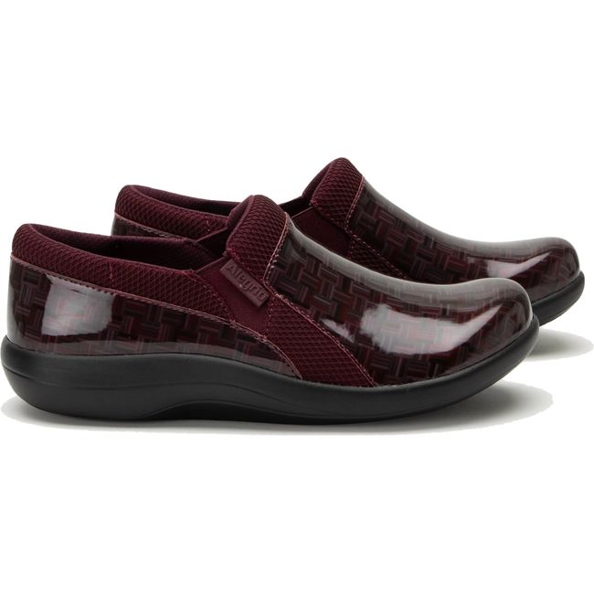 Alegria Women&#39;s Duette Shoe Wine Block DUE-6315