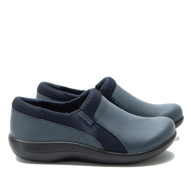 Sides of Alegria Women's Duette Shoes in Washed Navy