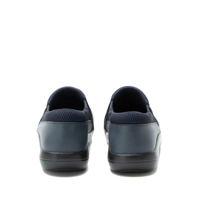 Heels of Alegria Women's Duette Shoes in Washed Navy