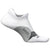 Feetures Unisex Elite Light Cushion No Show Tab Sock White E5030158