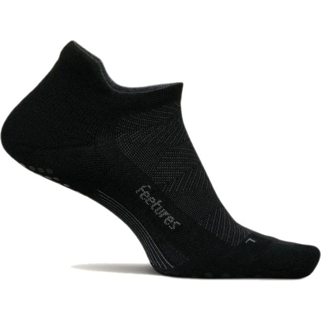 Women's Feetures Elite Grip Max Cushion Tab Sock in Balance Black