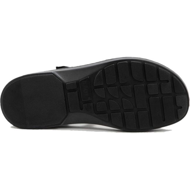 Sole of Naot Women's Evora Sandal in jet black