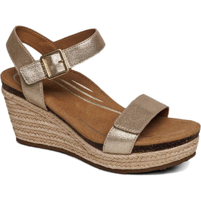 Aetrex Women's Sydney Wedge Sandal