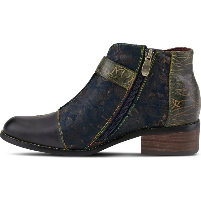 L'Artiste Women's Georgiana Boot Blue Multi