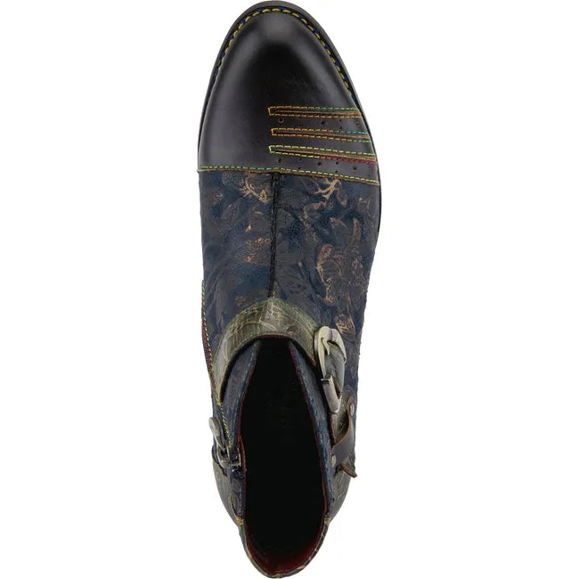 L'Artiste Women's Georgiana Boot Blue Multi