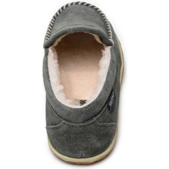 Minnetonka Men's Tilden Moccasin Grey 41005
