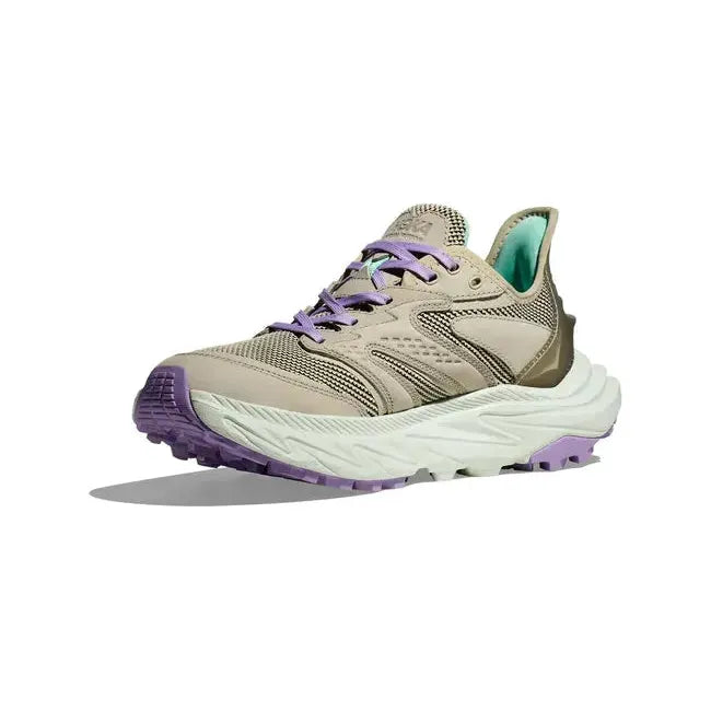 Hoka Women's Anacapa 2 Freedom Hiking Shoe Sesame/Glaucous 1155193-SMGL